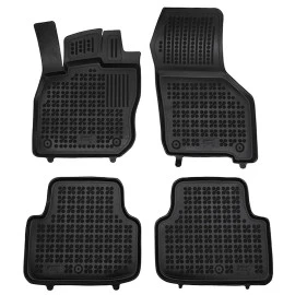 Cupra Leon Sportstourer Mild Hybrid (MHEV) Facelift (2024+) λαστιχένια μαύρα πατάκια σκαφάκια Rezaw Plast - 4τμχ