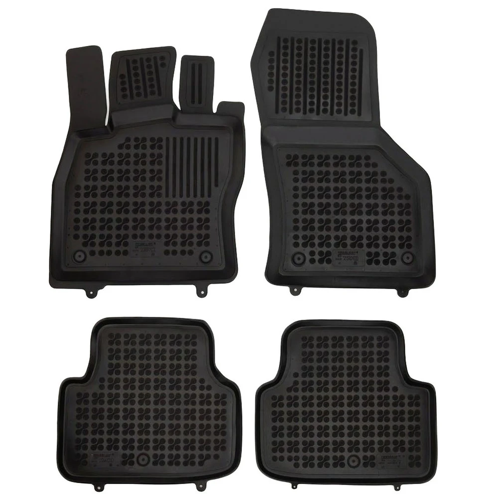 Cupra Leon Sportstourer Plug-in Hybrid (PHEV) Facelift (2024+) λαστιχένια μαύρα πατάκια σκαφάκια Rezaw Plast - 4τμχ