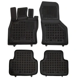 Cupra Leon Sportstourer Plug-in Hybrid (PHEV) Facelift (2024+) λαστιχένια μαύρα πατάκια σκαφάκια Rezaw Plast - 4τμχ