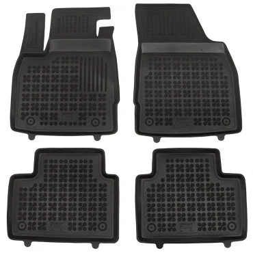 MG 3 Hybrid+ (2024+) λαστιχένια μαύρα πατάκια σκαφάκια Rezaw Plast - 4τμχ