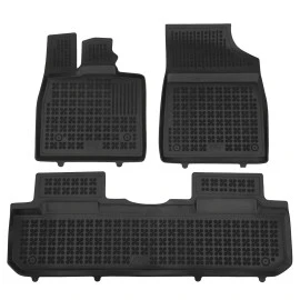 BYD SEAL U DM-i Plug-in Hybrid (PHEV) except Electric version λαστιχένια μαύρα πατάκια σκαφάκια Rezaw Plast - 3τμχ