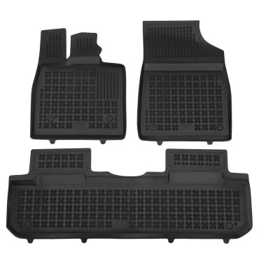 BYD SEAL U DM-i Plug-in Hybrid (PHEV) except Electric version λαστιχένια μαύρα πατάκια σκαφάκια Rezaw Plast - 3τμχ