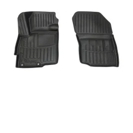 Citroen C4 Aircross (2012-2017) / Mitsubishi ASX (2010-2021) / Mitsubishi Outlander (2012-2021) / Peugeot 4008 (2012-2016) λαστιχένια μαύρα πατάκια σκαφάκια RACE AXION - 2τμχ