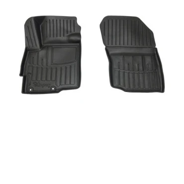 Citroen C4 Aircross (2012-2017) / Mitsubishi ASX (2010-2021) / Mitsubishi Outlander (2012-2021) / Peugeot 4008 (2012-2016) λαστιχένια μαύρα πατάκια σκαφάκια RACE AXION - 2τμχ
