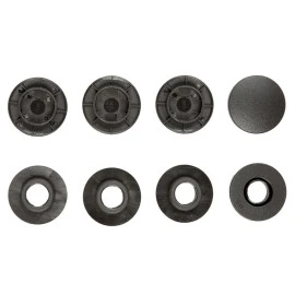 Κουμπώματα Rezaw Plast για Mercedes μαύρα - 4τμχ. για 2 πατάκια Κουμπώματα Rezaw Plast για Mercedes μαύρα - 4τμχ. για 2 πατάκια