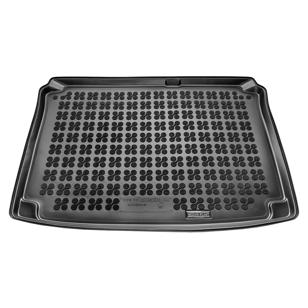 Citroen C4 3D/5D (2004-2010) πατάκι πορτ μπαγκάζ λαστιχένιο μαύρο σκαφάκι Rezaw Plast - 1τμχ Citroen C4 3D/5D (2004-2010) πατάκι πορτ μπαγκάζ λαστιχένιο μαύρο σκαφάκι Rezaw Plast - 1τμχ