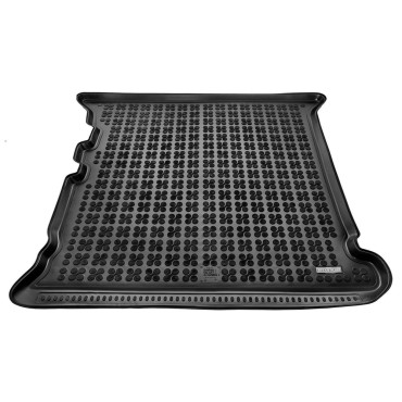 VW Sharan (1995-2010) / Ford Galaxy (1995-2006) / Seat Alhambra (1996-2010) πατάκι πορτ μπαγκάζ λαστιχένιο μαύρο σκαφάκι Rezaw Plast - 1τμχ