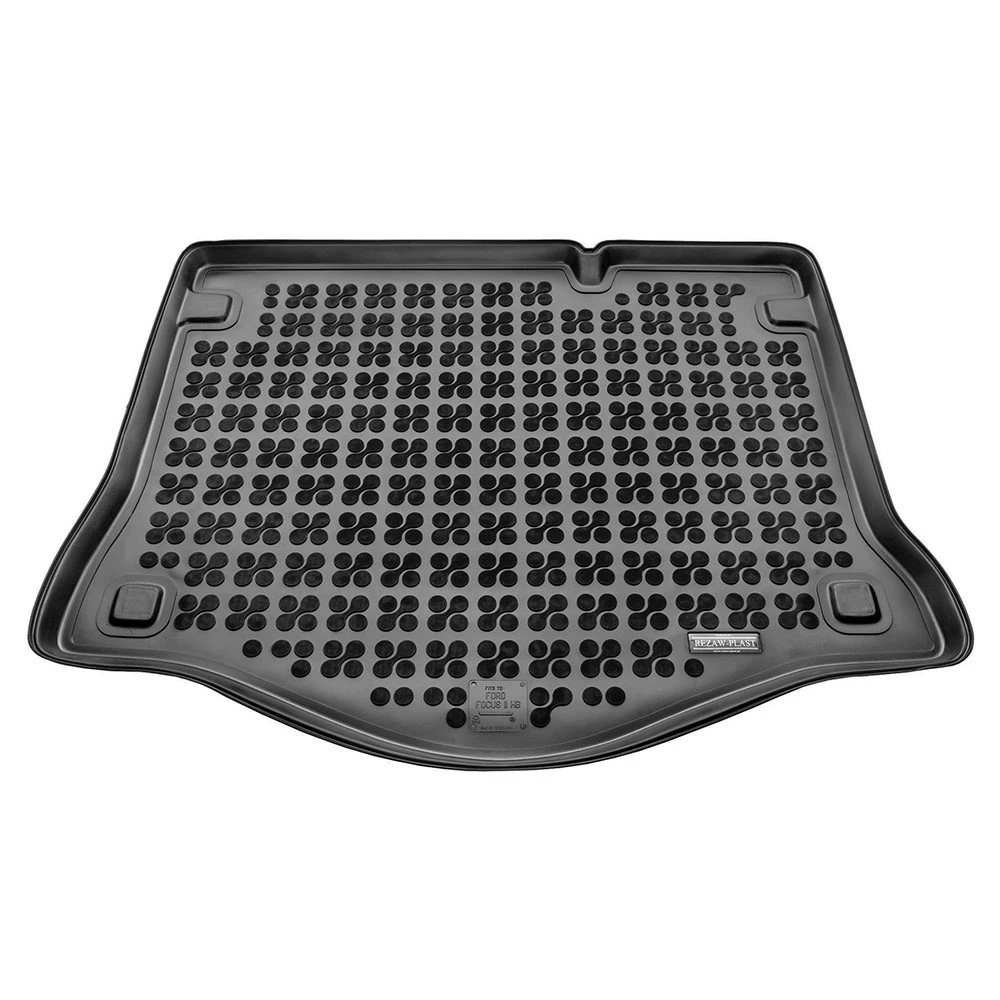 Πατάκι πορτ μπαγκάζ λαστιχένιο μαύρο σκαφάκι Rezaw Plast για Ford Focus Hatchback (2005-2011) with small spare tire - 1τμχ Πατάκι πορτ μπαγκάζ λαστιχένιο μαύρο σκαφάκι Rezaw Plast για Ford Focus Hatchback (2005-2011) with small spare tire - 1τμχ