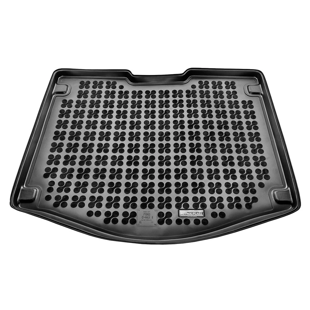 Πατάκι πορτ μπαγκάζ λαστιχένιο μαύρο σκαφάκι Rezaw Plast για Ford C - Max (2010+) with a tool set located in the trunk - 1τμχ Πατάκι πορτ μπαγκάζ λαστιχένιο μαύρο σκαφάκι Rezaw Plast για Ford C - Max (2010+) with a tool set located in the trunk - 1τμχ