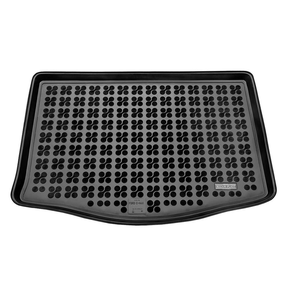 Πατάκι πορτ μπαγκάζ λαστιχένιο μαύρο σκαφάκι Rezaw Plast για Ford C - Max (2010) with spare tire - 1τμχ Πατάκι πορτ μπαγκάζ λαστιχένιο μαύρο σκαφάκι Rezaw Plast για Ford C - Max (2010) with spare tire - 1τμχ