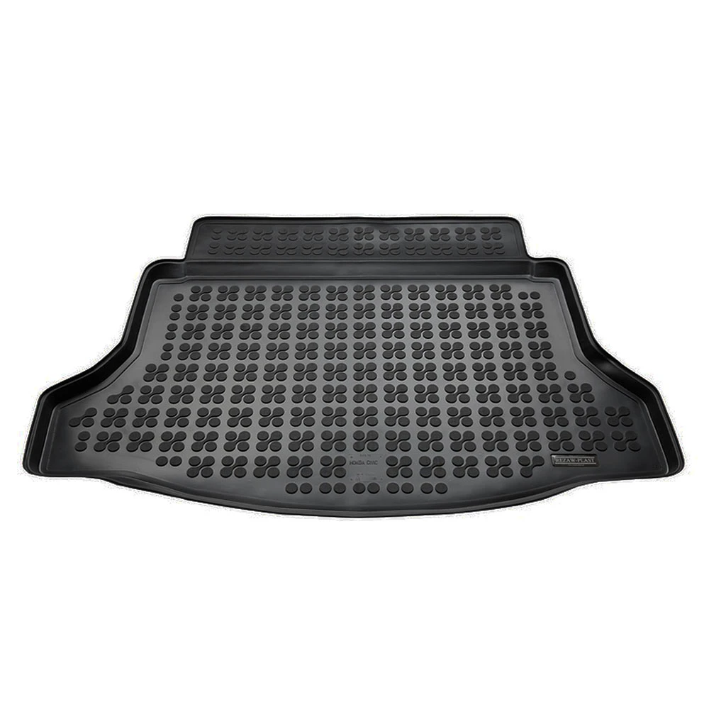 Πατάκι πορτ μπαγκάζ λαστιχένιο μαύρο σκαφάκι Rezaw Plast για Honda Civic X Hatchback (2017-2021) - 1τμχ