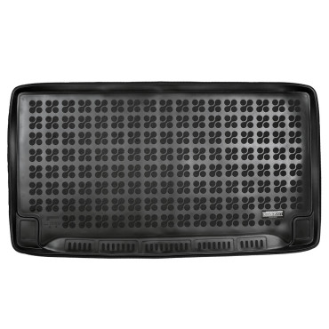 VW Transporter T5 Caravelle (2003-2015) / T6 (2015-2019) / T6.1 (2019+) Short Version πατάκι πορτ μπαγκάζ λαστιχένιο μαύρο σκαφάκι Rezaw Plast - 1τμχ
