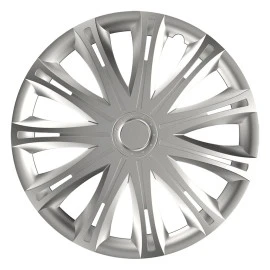Τάσια αυτοκινήτου Versaco Spark 14" ασημί 4τμχ Τάσια αυτοκινήτου Versaco Spark 14" ασημί 4τμχ