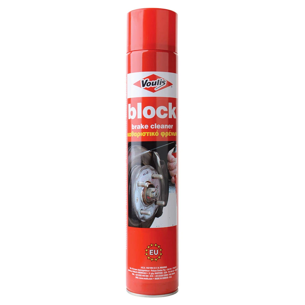 Voulis Block Καθαριστικό φρένων 750ml Voulis Block Καθαριστικό φρένων 750ml