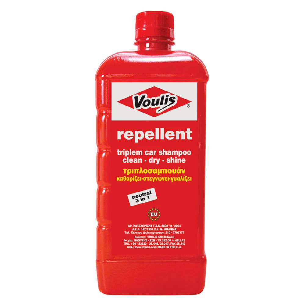 Voulis Repellent Τριπλοσαμπουάν (3σε1) 1000ml Voulis Repellent Τριπλοσαμπουάν (3σε1) 1000ml
