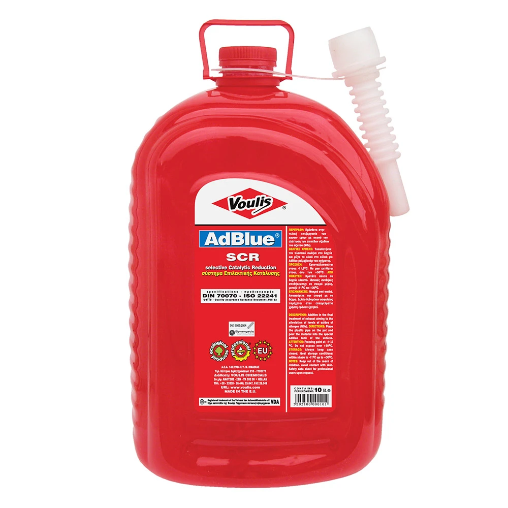 Voulis AdBlue SCR Σύστημα Επιλεκτικής κατάλυσης 10Lt Voulis AdBlue SCR Σύστημα Επιλεκτικής κατάλυσης 10Lt