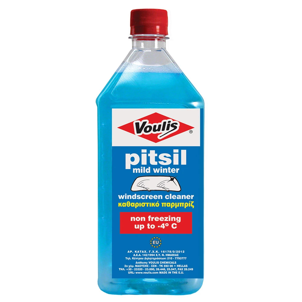 Voulis Pitsil -4 Χειμερινό Καθαριστικό παρμπρίζ -4°C 1Lt Voulis Pitsil -4 Χειμερινό Καθαριστικό παρμπρίζ -4°C 1Lt