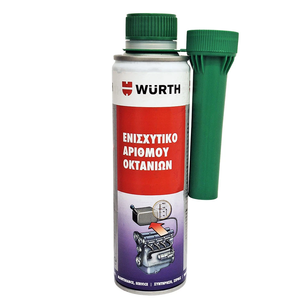 Ενισχυτικό αριθμού οκτανίων Wurth 300ml Ενισχυτικό αριθμού οκτανίων Wurth 300ml