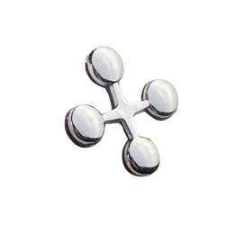 Αυτοκόλλητo γράμμα χρωμίου 3D "x" 2,7x2,5cm 1τμχ Αυτοκόλλητo γράμμα χρωμίου 3D "x" 2,7x2,5cm 1τμχ