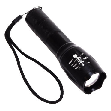 GloboStar 06201 φορητός φακός CREE LED T6 5 mode zoom 10 Watt 