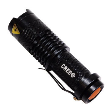 GloboStar 06202 φορητός φακός CREE LED T6 3 Mode Zoom 