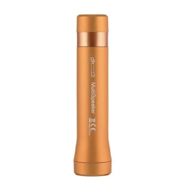 GloboStar 06209 LED φακός επαναφορτιζόμενος 8W 800lm χρυσός POWERBANK με βάση στήριξης ποδηλάτου και υποδοχές SD Card - USB με ηχείο 3W Bluetooth  GloboStar 06209 LED φακός επαναφορτιζόμενος 8W 800lm χρυσός POWERBANK με βάση στήριξης ποδηλάτου και υποδοχές SD Card - USB με ηχείο 3W Bluetooth