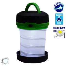 GloboStar 07008 Mini πτυσσόμενο φανάρι LED κάμπινγκ 1 Watt  GloboStar 07008 Mini πτυσσόμενο φανάρι LED κάμπινγκ 1 Watt