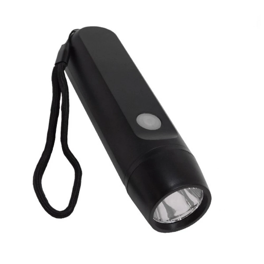 GloboStar 07019 αυτόνομος φορητός φακός USB LED με δυναμό φόρτισης και μπαταρίες  GloboStar 07019 αυτόνομος φορητός φακός USB LED με δυναμό φόρτισης και μπαταρίες