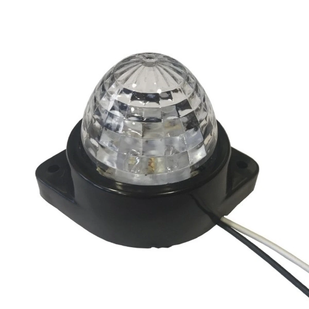 GloboStar® 115404 Πλευρικά φώτα όγκου φορτηγών BULLET LED 6 SMD DC 24V αδιάβροχο IP66 ψυχρό λευκό 6000K GloboStar® 115404 Πλευρικά φώτα όγκου φορτηγών BULLET LED 6 SMD DC 24V αδιάβροχο IP66 ψυχρό λευκό 6000K