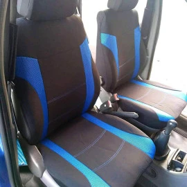 Καλύμματα αυτοκινήτου Super Sport All In One μαύρο-μπλε ζεύγος μπροστινά 4τμχ Καλύμματα αυτοκινήτου Super Sport All In One μαύρο-μπλε ζεύγος μπροστινά 4τμχ