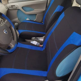 Καλύμματα αυτοκινήτου Super Sport All In One μαύρο-μπλε σετ 11τμχ Καλύμματα αυτοκινήτου Super Sport All In One μαύρο-μπλε σετ 11τμχ