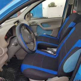 Καλύμματα αυτοκινήτου Super Sport All In One μαύρο-μπλε σετ 11τμχ Καλύμματα αυτοκινήτου Super Sport All In One μαύρο-μπλε σετ 11τμχ