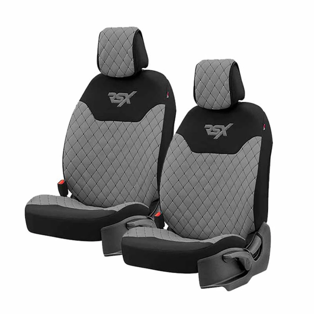 Ημικαλύμματα καθισμάτων αυτοκινήτου Otom RSX Sport ύφασμα κεντητό καπιτονέ Γκρι με μαύρη ραφή RSXL-103 2τμχ  Ημικαλύμματα καθισμάτων αυτοκινήτου Otom RSX Sport ύφασμα κεντητό καπιτονέ Γκρι με μαύρη ραφή RSXL-103 2τμχ
