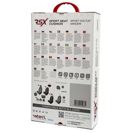Ημικαλύμματα καθισμάτων αυτοκινήτου Otom RSX Sport ύφασμα κεντητό καπιτονέ Γκρι με μαύρη ραφή RSXL-103 2τμχ  Ημικαλύμματα καθισμάτων αυτοκινήτου Otom RSX Sport ύφασμα κεντητό καπιτονέ Γκρι με μαύρη ραφή RSXL-103 2τμχ