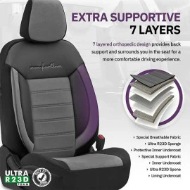 Καλύμματα αυτοκινήτου Otom comfortline design universal sued / rachel / δερματίνη σετ εμπρός / πίσω μαύρο - γκρι CMF-206 11 τεμάχια Καλύμματα αυτοκινήτου Otom comfortline design universal sued / rachel / δερματίνη σετ εμπρός / πίσω μαύρο - γκρι CMF-206 11 τεμάχια