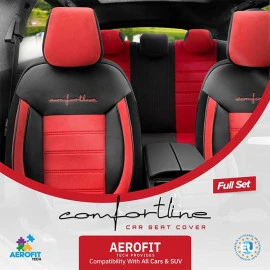 Καλύμματα αυτοκινήτου Otom comfortline design universal sued / rachel / δερματίνη σετ εμπρός / πίσω μαύρο - κόκκινο CMF-207 11 τεμάχια Καλύμματα αυτοκινήτου Otom comfortline design universal sued / rachel / δερματίνη σετ εμπρός / πίσω μαύρο - κόκκινο CMF-207 11 τεμάχια