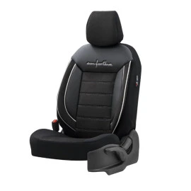 Καλύμματα αυτοκινήτου Otom comfortline design universal sued / rachel / δερματίνη σετ εμπρός / πίσω μαύρο με άσπρο ρέλι CMF-217 11 τεμάχια Καλύμματα αυτοκινήτου Otom comfortline design universal sued / rachel / δερματίνη σετ εμπρός / πίσω μαύρο με άσπρο ρέλι CMF-217 11 τεμάχια