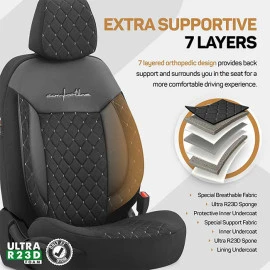 Καλύμματα αυτοκινήτου Otom comfortline VIP design universal sued / rachel / δερματίνη καπιτονέ σετ εμπρός / πίσω μαύρο με άσπρο κέντημα CMV-232 11 τεμάχια Καλύμματα αυτοκινήτου Otom comfortline VIP design universal sued / rachel / δερματίνη καπιτονέ σετ εμπρός / πίσω μαύρο με άσπρο κέντημα CMV-232 11 τεμάχια
