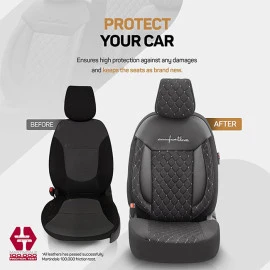 Καλύμματα αυτοκινήτου Otom comfortline VIP design universal sued / rachel / δερματίνη καπιτονέ σετ εμπρός / πίσω μαύρο με άσπρο κέντημα CMV-232 11 τεμάχια Καλύμματα αυτοκινήτου Otom comfortline VIP design universal sued / rachel / δερματίνη καπιτονέ σετ εμπρός / πίσω μαύρο με άσπρο κέντημα CMV-232 11 τεμάχια