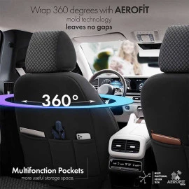 Καλύμματα αυτοκινήτου Otom Sport Plus design universal βαμβακερό ύφασμα / rachel / δερματίνη σετ εμπρός / πίσω μαύρο με κόκκινο κέντημα SPTPLS-102 11 τεμάχια Καλύμματα αυτοκινήτου Otom Sport Plus design universal βαμβακερό ύφασμα / rachel / δερματίνη σετ εμπρός / πίσω μαύρο με κόκκινο κέντημα SPTPLS-102 11 τεμάχια