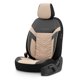 Καλύμματα αυτοκινήτου Otom Reflective design universal jacquard / rachel / δερματίνη σετ εμπρός / πίσω μαύρο - μπεζ RFL-2605 11 τεμάχια Καλύμματα αυτοκινήτου Otom Reflective design universal jacquard / rachel / δερματίνη σετ εμπρός / πίσω μαύρο - μπεζ RFL-2605 11 τεμάχια