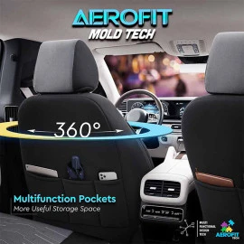 Καλύμματα αυτοκινήτου Otom Reflective design universal jacquard / rachel / δερματίνη σετ εμπρός / πίσω μαύρο - σκούρο Γκρι RFL-2603 11 τεμάχια Καλύμματα αυτοκινήτου Otom Reflective design universal jacquard / rachel / δερματίνη σετ εμπρός / πίσω μαύρο - σκούρο Γκρι RFL-2603 11 τεμάχια