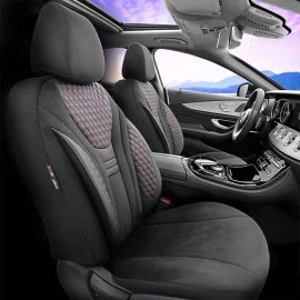 Καλύμματα αυτοκινήτου Otom Infinity design universal sued / δερματίνη καπιτονέ / rachel σετ εμπρός / πίσω μαύρο με κόκκινη ραφή INF-2002 11 τεμάχια Καλύμματα αυτοκινήτου Otom Infinity design universal sued / δερματίνη καπιτονέ / rachel σετ εμπρός / πίσω μαύρο με κόκκινη ραφή INF-2002 11 τεμάχια