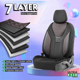 Καλύμματα αυτοκινήτου Otom Infinity design universal sued / δερματίνη καπιτονέ / rachel σετ εμπρός / πίσω μαύρο με κόκκινη ραφή INF-2002 11 τεμάχια Καλύμματα αυτοκινήτου Otom Infinity design universal sued / δερματίνη καπιτονέ / rachel σετ εμπρός / πίσω μαύρο με κόκκινη ραφή INF-2002 11 τεμάχια
