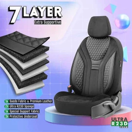 Καλύμματα αυτοκινήτου Otom Infinity design universal sued / δερματίνη καπιτονέ / rachel σετ εμπρός / πίσω μαύρο INF-2001 11 τεμάχια Καλύμματα αυτοκινήτου Otom Infinity design universal sued / δερματίνη καπιτονέ / rachel σετ εμπρός / πίσω μαύρο INF-2001 11 τεμάχια