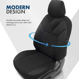 Καλύμματα αυτοκινήτου Otom Tempo design universal βαμβακερό ύφασμα rachel σετ εμπρός / πίσω μαύρο TMP-1501 11 τεμάχια Καλύμματα αυτοκινήτου Otom Tempo design universal βαμβακερό ύφασμα rachel σετ εμπρός / πίσω μαύρο TMP-1501 11 τεμάχια