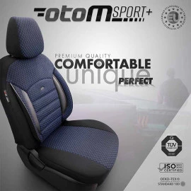 Καλύμματα αυτοκινήτου Otom Sport Plus design universal βαμβακερό ύφασμα / rachel / δερματίνη σετ εμπρός / πίσω μαύρο - μπλε SPTPLS-104 11 τεμάχια Καλύμματα αυτοκινήτου Otom Sport Plus design universal βαμβακερό ύφασμα / rachel / δερματίνη σετ εμπρός / πίσω μαύρο - μπλε SPTPLS-104 11 τεμάχια