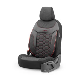Καλύμματα αυτοκινήτου Otom carbon design universal jacquard / rachel / δερματίνη σετ εμπρός / πίσω μαύρο - κόκκινο CRB-3402 11 τεμάχια Καλύμματα αυτοκινήτου Otom carbon design universal jacquard / rachel / δερματίνη σετ εμπρός / πίσω μαύρο - κόκκινο CRB-3402 11 τεμάχια