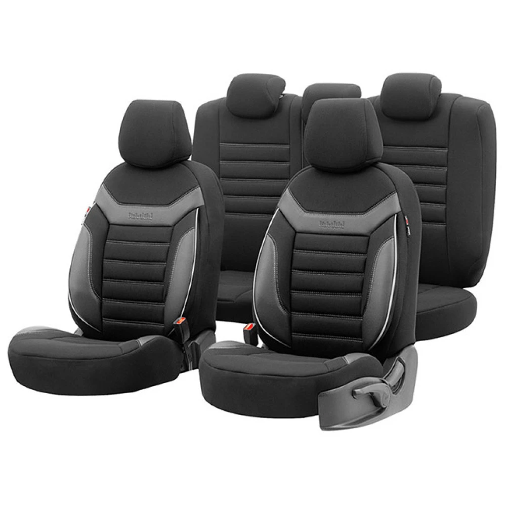 Καλύμματα αυτοκινήτου Otom Individual design universal jacquard / rachel / δερματίνη σετ εμπρός / πίσω IND-202 11 τεμάχια Καλύμματα αυτοκινήτου Otom Individual design universal jacquard / rachel / δερματίνη σετ εμπρός / πίσω IND-202 11 τεμάχια