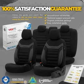 Καλύμματα αυτοκινήτου Otom Individual design universal jacquard / rachel / δερματίνη σετ εμπρός / πίσω IND-202 11 τεμάχια Καλύμματα αυτοκινήτου Otom Individual design universal jacquard / rachel / δερματίνη σετ εμπρός / πίσω IND-202 11 τεμάχια